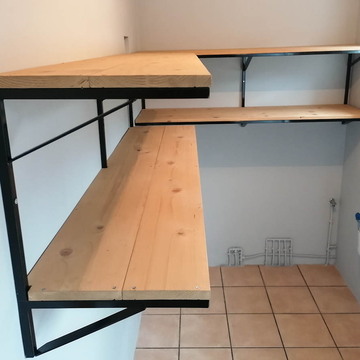 Etagères de cellier grand format
